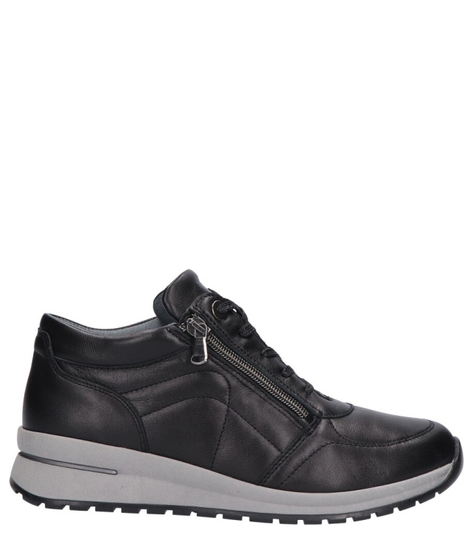 Waldlaufer sneaker <span>928701 144 001 H-Inessa</span> 928701 144 001 H-Inessa zwart - www.bremmerschoenen.info - Bremmer Schoenen