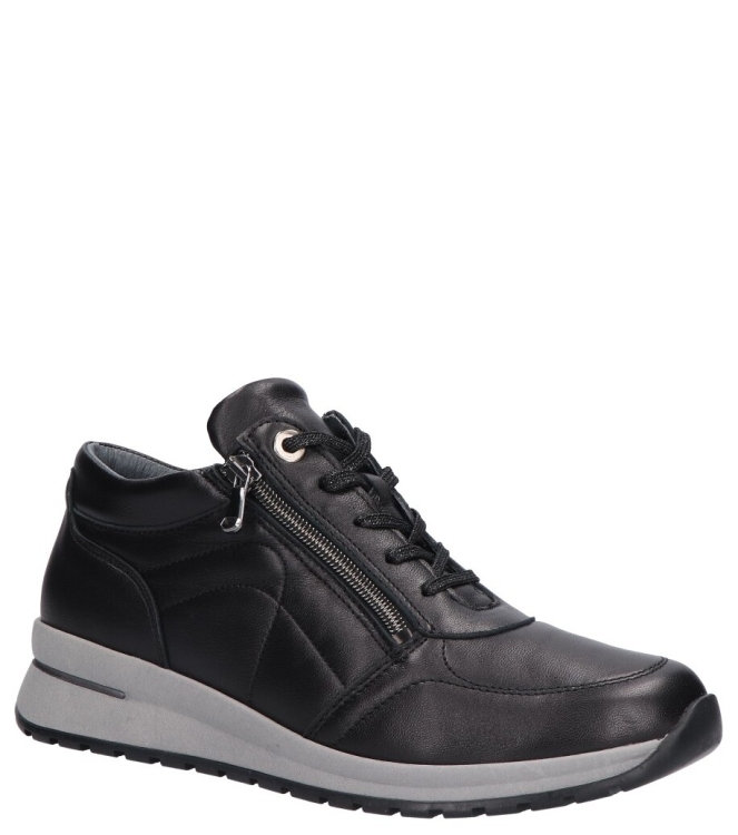 Waldlaufer sneaker <span>928701 144 001 H-Inessa</span> 928701 144 001 H-Inessa zwart - www.bremmerschoenen.info - Bremmer Schoenen