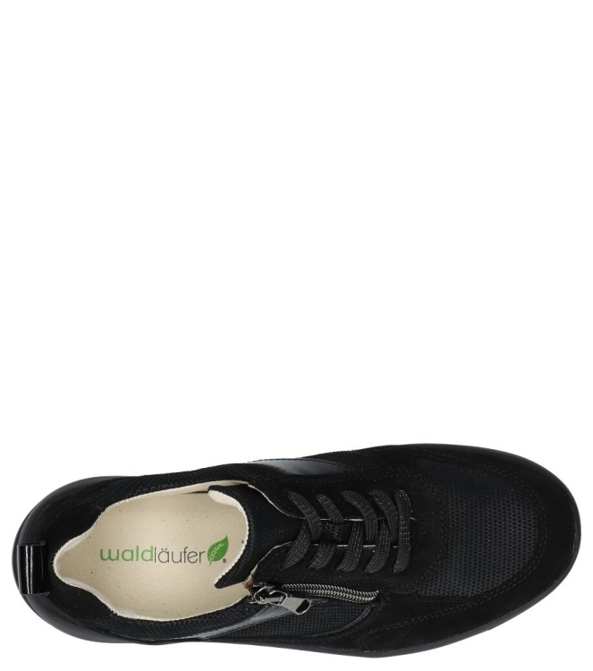Waldlaufer sneaker <span>698008 403 001 Kalea</span> 698008 403 001 Kalea zwart - www.bremmerschoenen.info - Bremmer Schoenen