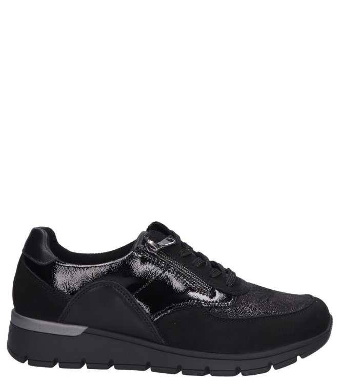 Waldlaufer sneaker <span>626K02 414 001 K-Ramona</span> 626K02 414 001 K-Ramona zwart - www.bremmerschoenen.info - Bremmer Schoenen