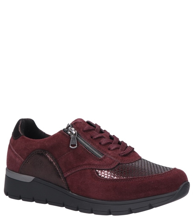 Waldlaufer sneaker <span>626K02 608 020 K-Ramona</span> 626K02 608 020 K-Ramona bordeaux - www.bremmerschoenen.info - Bremmer Schoenen