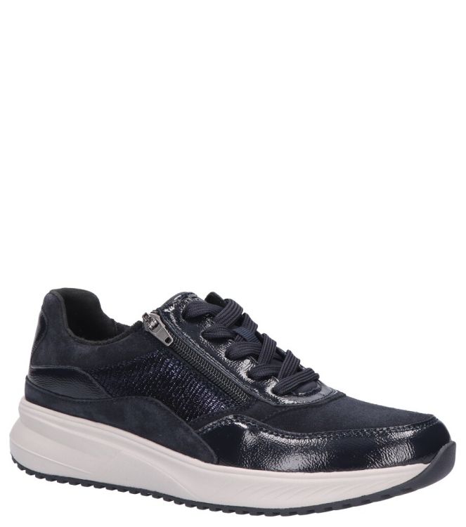 Waldlaufer sneaker <span>514001 110 262 H-Macie</span> 514001 110 262 H-Macie blauw - www.bremmerschoenen.info - Bremmer Schoenen