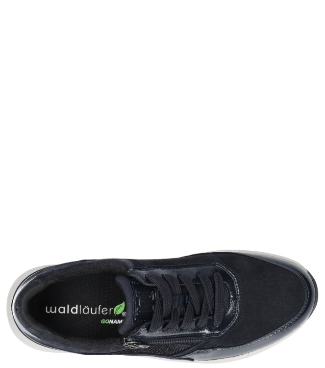 Waldlaufer sneaker <span>514001 110 262 H-Macie</span> 514001 110 262 H-Macie blauw - www.bremmerschoenen.info - Bremmer Schoenen