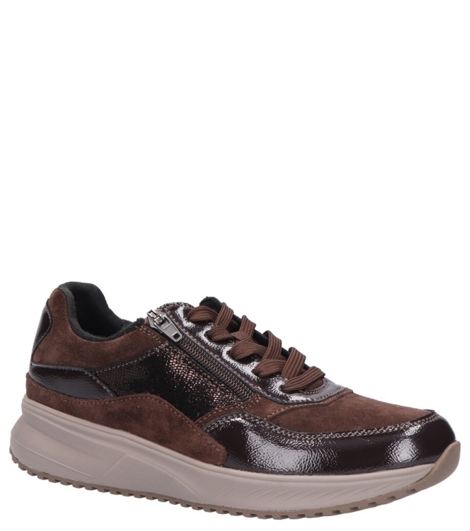 Waldlaufer sneaker <span>514001 111 192 H-Macie</span> 514001 111 192 H-Macie bruin - www.bremmerschoenen.info - Bremmer Schoenen