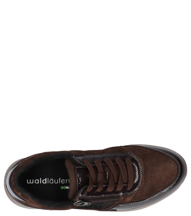 Waldlaufer sneaker <span>514001 111 192 H-Macie</span> 514001 111 192 H-Macie bruin - www.bremmerschoenen.info - Bremmer Schoenen