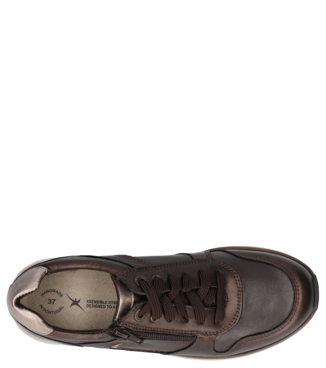 Xsensible sneaker <span>30150.3 301 New Jersey GX</span> 30150.3 301 New Jersey GX bruin - www.bremmerschoenen.info - Bremmer Schoenen