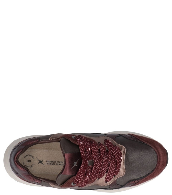 Xsensible sneaker <span>33011.3 747 Rainbow GX</span> 33011.3 747 Rainbow GX bordeaux - www.bremmerschoenen.info - Bremmer Schoenen