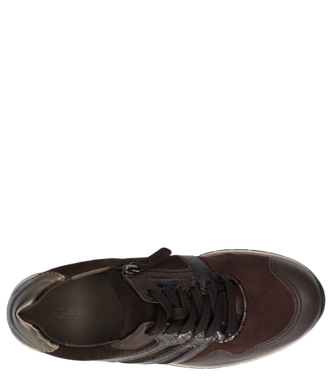 Gabor sneaker <span>6020.01.003</span> 6020.01.003 bruin - www.bremmerschoenen.info - Bremmer Schoenen