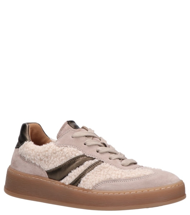 Gabor Gabor sneaker <span>6018.01.004</span> 004 panna/silk/cacao Gabor sneaker <span>6018.01.004</span> 6018.01.004 beige - www.bremmerschoenen.info - Bremmer Schoenen