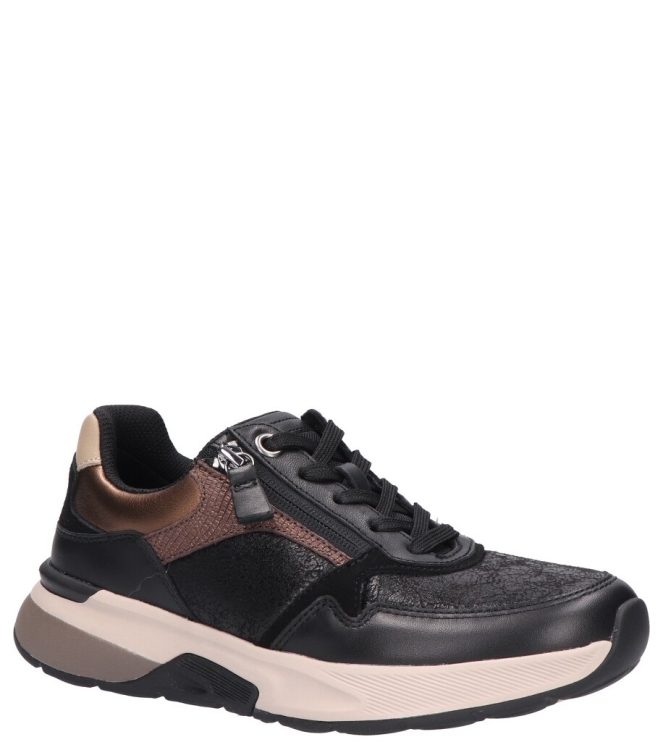 Gabor sneaker <span>0105.01.006</span> 0105.01.006 zwart - www.bremmerschoenen.info - Bremmer Schoenen
