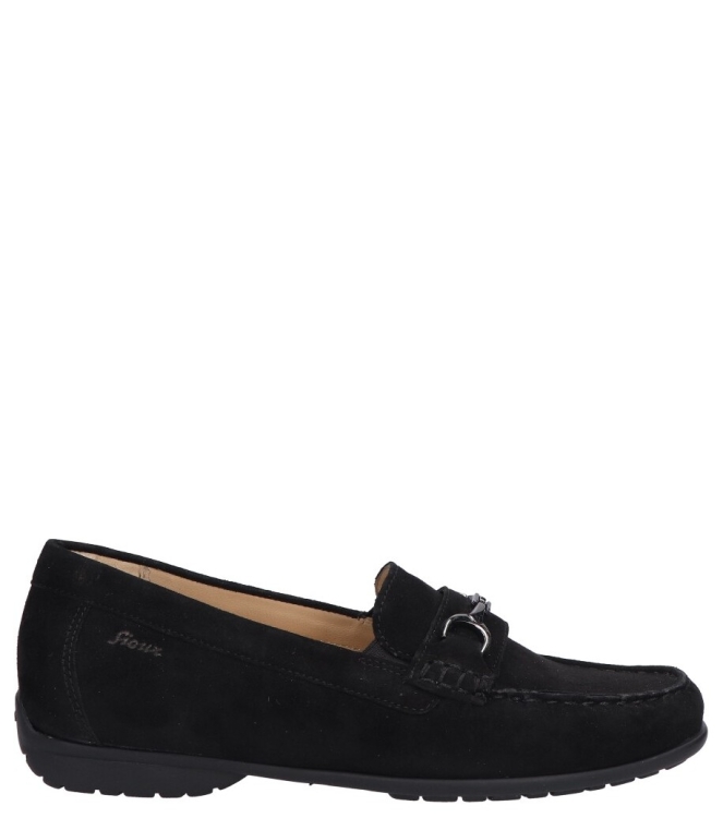 Sioux instapper <span>40160 Cortizia 738 H</span> 40160 Cortizia 738 H zwart - www.bremmerschoenen.info - Bremmer Schoenen