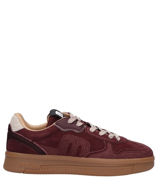 Maruti sneaker <span>66.1844.05 F36 Yale Embroidery</span> 66.1844.05 F36 Yale Embroidery bordeaux - www.bremmerschoenen.info - Bremmer Schoenen
