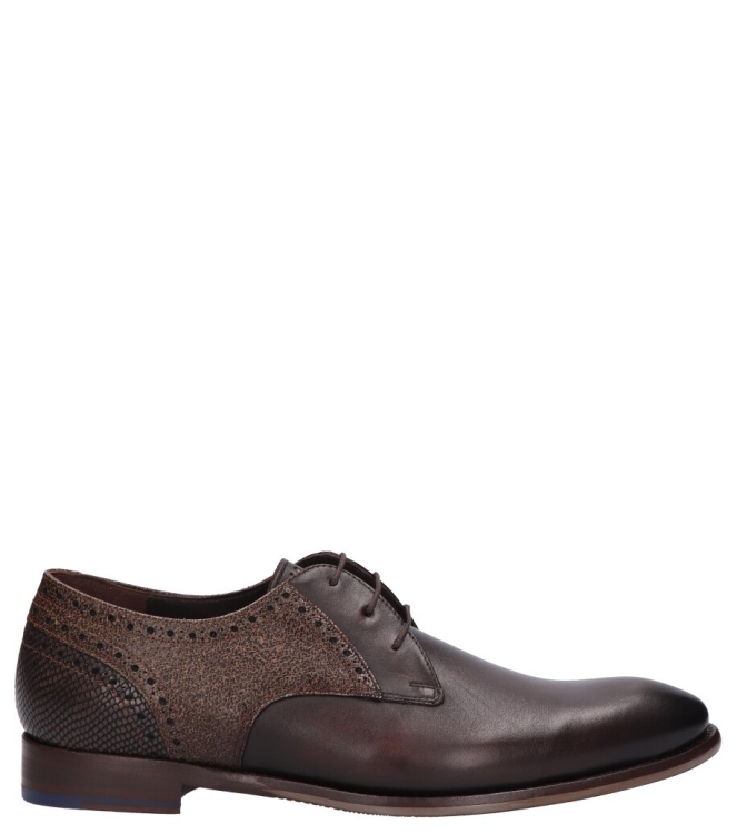 Floris van Bommel geklede schoen <span>De Stapper 39.80 SFM-30361 21-06</span> De Stapper 39.80 SFM-30361 21-06 bruin - www.bremmerschoenen.info - Bremmer Schoenen