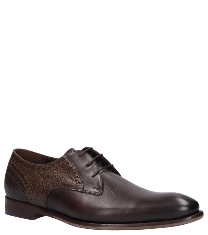 Floris van Bommel geklede schoen <span>De Stapper 39.80 SFM-30361 21-06</span> De Stapper 39.80 SFM-30361 21-06 bruin - www.bremmerschoenen.info - Bremmer Schoenen
