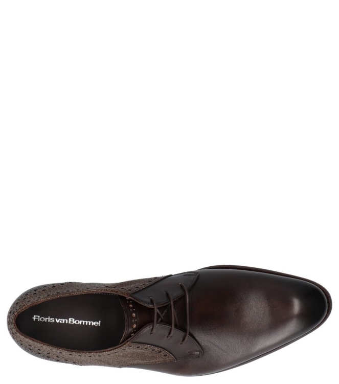 Floris van Bommel geklede schoen <span>De Stapper 39.80 SFM-30361 21-06</span> De Stapper 39.80 SFM-30361 21-06 bruin - www.bremmerschoenen.info - Bremmer Schoenen