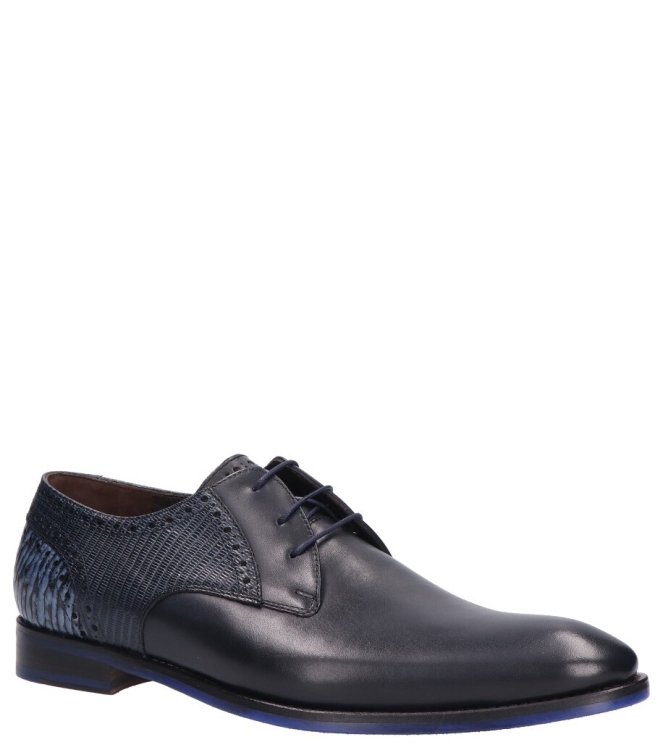 Floris van Bommel geklede schoen <span>De Stapper 39.26 SFM-30361 41-03</span> De Stapper 39.26 SFM-30361 41-03 blauw - www.bremmerschoenen.info - Bremmer Schoenen