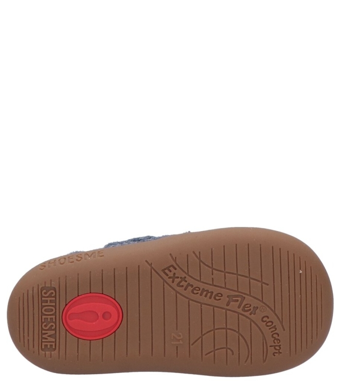 Shoesme pantoffel <span>HS24W020-J</span> HS24W020-J blauw - www.bremmerschoenen.info - Bremmer Schoenen