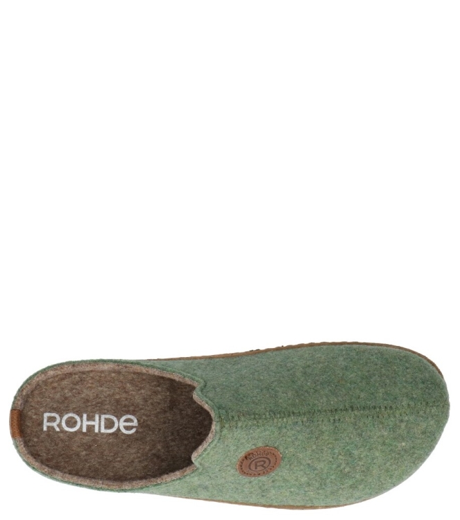 Rhode slipper <span>6120 62</span> 6120 62 groen - www.bremmerschoenen.info - Bremmer Schoenen