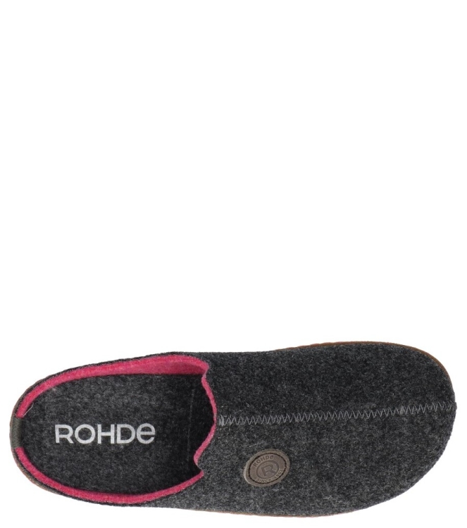 Rhode slipper <span>6120 84</span> 6120 84 grijs - www.bremmerschoenen.info - Bremmer Schoenen
