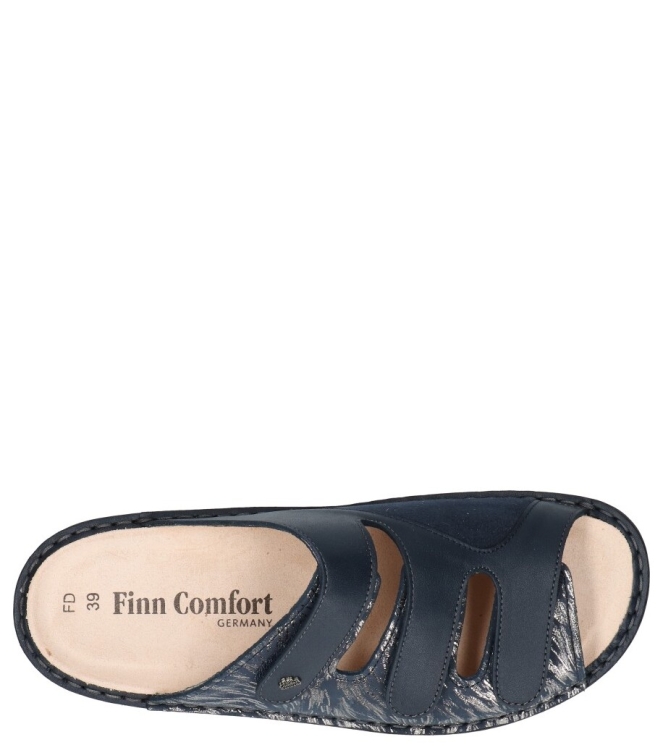 Finn Comfort slipper <span>5005 903180 Cisano</span> 5005 903180 Cisano blauw - www.bremmerschoenen.info - Bremmer Schoenen