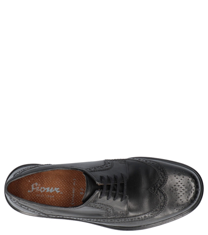 Sioux veterschoen <span>28446 PACCO</span> 28446 PACCO zwart - www.bremmerschoenen.info - Bremmer Schoenen