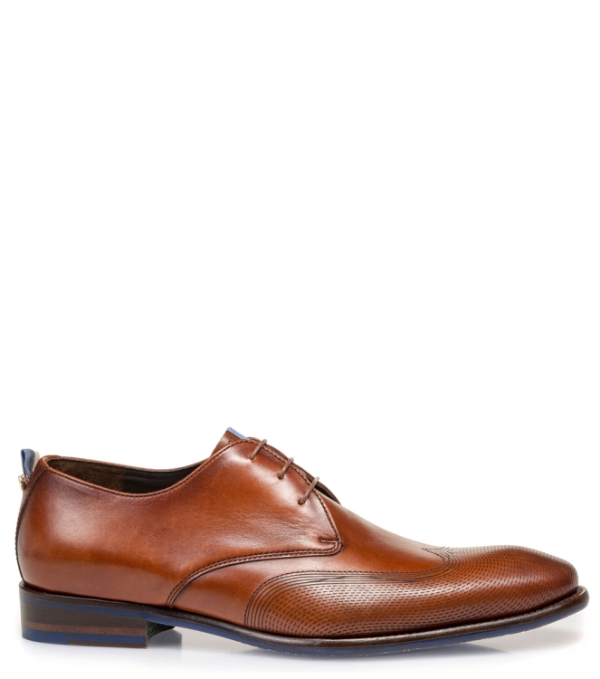 Floris van Bommel geklede schoen <span>de Stapper 06.00 SFM-30144 24-01 / 18082/00</span> de Stapper 06.00 SFM-30144 24-01 / 18082/00 cognac - www.bremmerschoenen.info - Bremmer Schoenen
