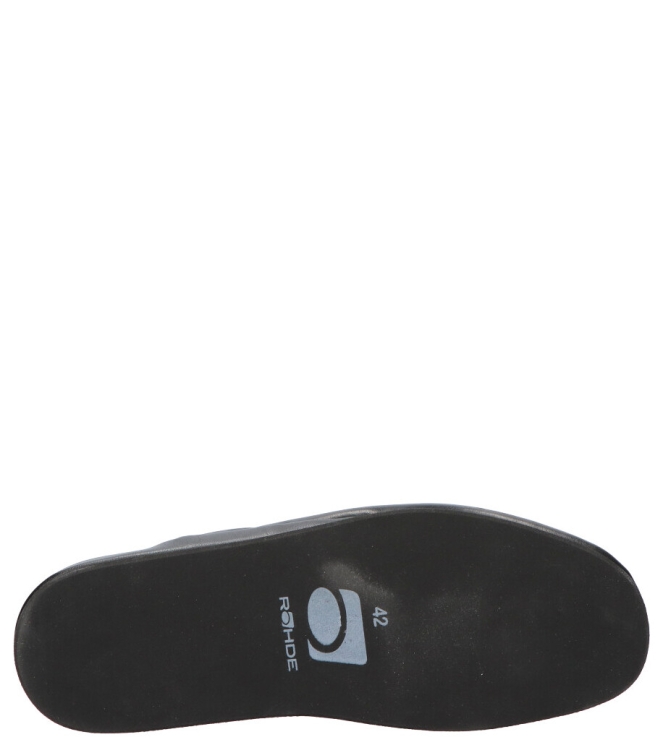 Rohde pantoffel <span>6600 90</span> 6600 90 zwart - www.bremmerschoenen.info - Bremmer Schoenen