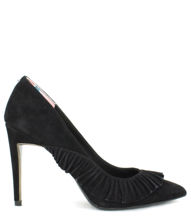 Ted Baker pump <span>Ruche.918710</span> Ruche.918710 zwart - www.bremmerschoenen.info - Bremmer Schoenen