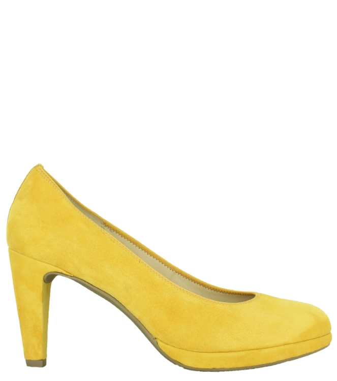 Gabor pump <span>41.470.13</span> 41.470.13 geel - www.bremmerschoenen.info - Bremmer Schoenen