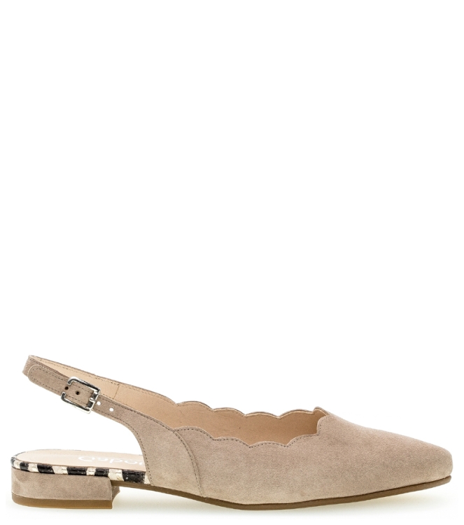 Gabor pump open hiel <span>42.241.31</span> 42.241.31 beige - www.bremmerschoenen.info - Bremmer Schoenen