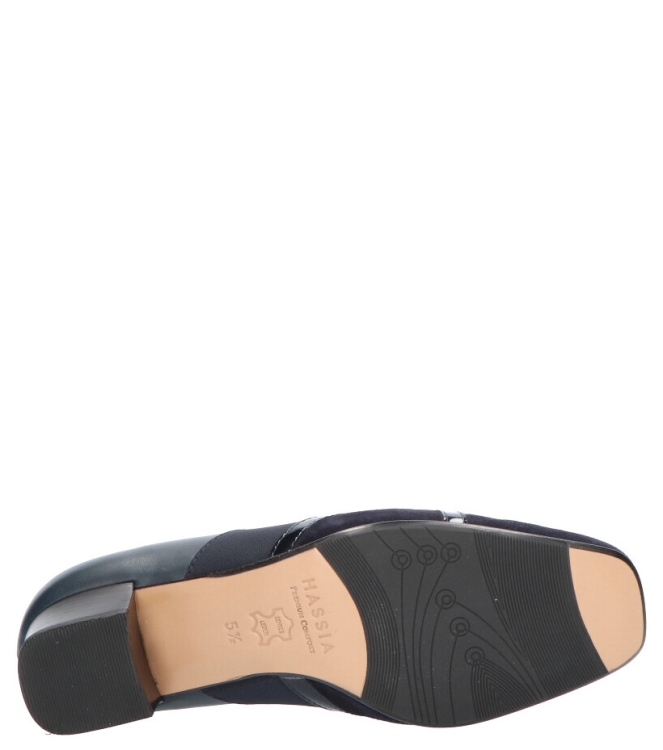 Hassia Pump <span>303332 3000 Evelyn</span> 303332 3000 Evelyn blauw - www.bremmerschoenen.info - Bremmer Schoenen