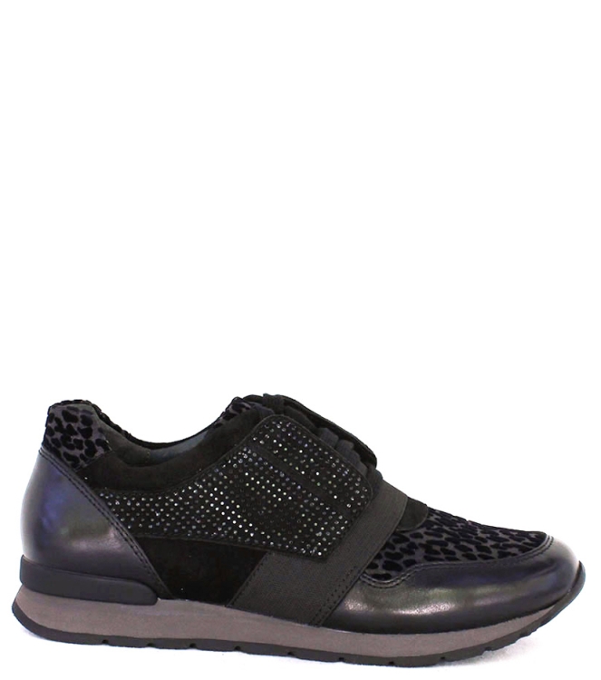 Gabor Sneaker <span>96.366.40</span> 96.366.40 grijs - www.bremmerschoenen.info - Bremmer Schoenen