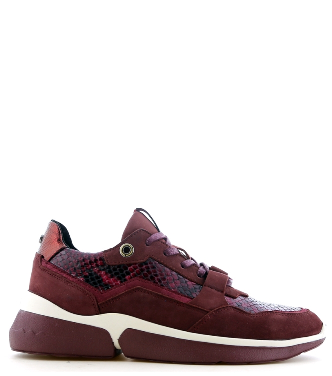 Floris van Bommel sneaker <span>85291/02</span> 85291/02 bordeaux - www.bremmerschoenen.info - Bremmer Schoenen