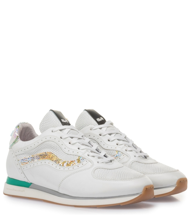 Floris van Bommel sneaker <span>85279/10</span> 85279/10 wit - www.bremmerschoenen.info - Bremmer Schoenen
