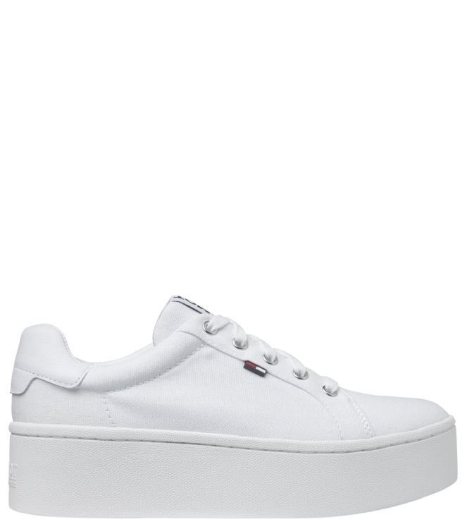 Tommy Hilfiger sneaker <span>EN0EN00878 100</span> EN0EN00878 100 wit - www.bremmerschoenen.info - Bremmer Schoenen