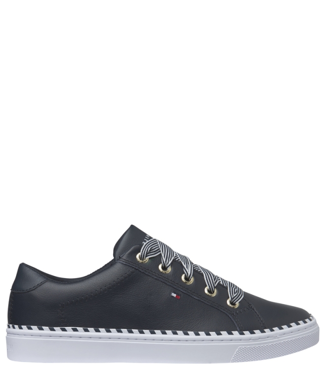 Tommy Hilfiger sneaker <span>FW0FW04689 DW5</span> FW0FW04689 DW5 blauw - www.bremmerschoenen.info - Bremmer Schoenen