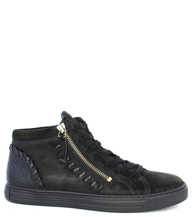 Aqa Sneaker <span>A5843 C26D11</span> A5843 C26D11 zwart - www.bremmerschoenen.info - Bremmer Schoenen