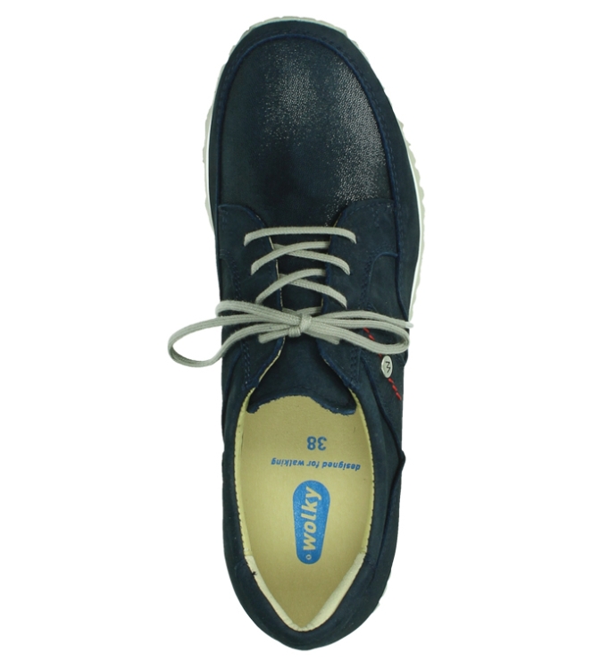 Wolky sneaker <span>0580411.870 E Walk</span> 0580411.870 E Walk blauw - www.bremmerschoenen.info - Bremmer Schoenen