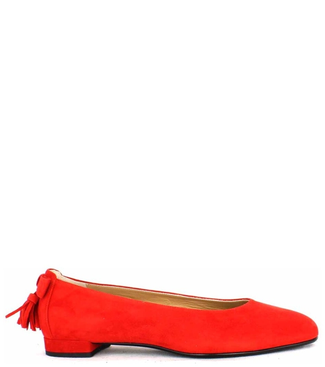 Nalini Ballerina <span>2850 Camoscio Rosso 149</span> 2850 Camoscio Rosso 149 rood - www.bremmerschoenen.info - Bremmer Schoenen
