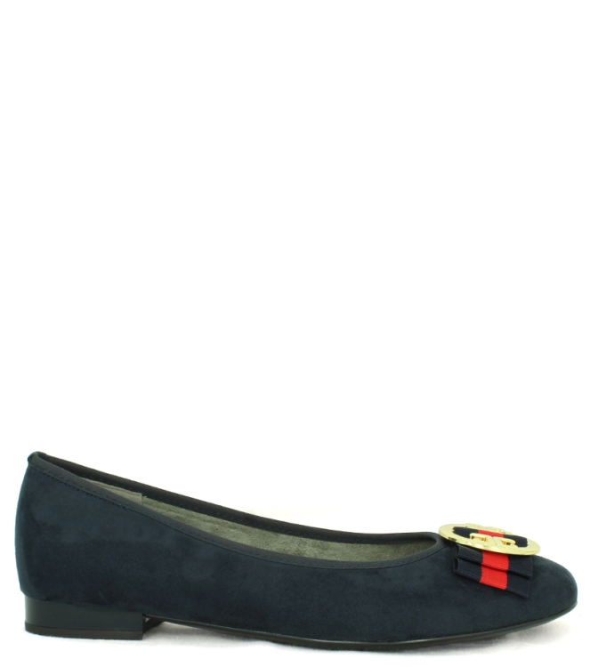 Ara ballerina <span>12-63361-75</span> 12-63361-75 blauw - www.bremmerschoenen.info - Bremmer Schoenen