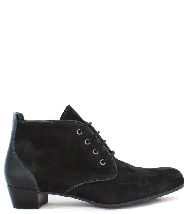 SCHNEIDER VETERBOOTS <span>565438D NUBUK SCHWARZ</span> 565438D NUBUK SCHWARZ zwart - www.bremmerschoenen.info - Bremmer Schoenen