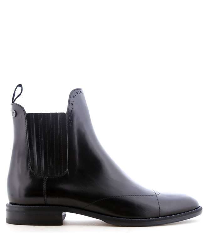 Floris van Bommel enkellaars <span>85601/01</span> 85601/01 zwart - www.bremmerschoenen.info - Bremmer Schoenen