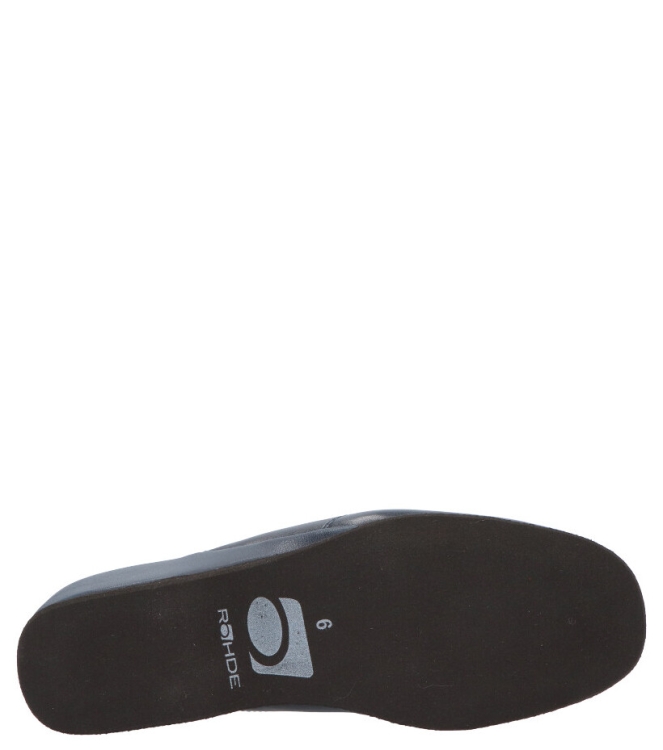 ROHDE PANTOFFEL OPEN <span>6142 56</span> 6142 56 blauw - www.bremmerschoenen.info - Bremmer Schoenen