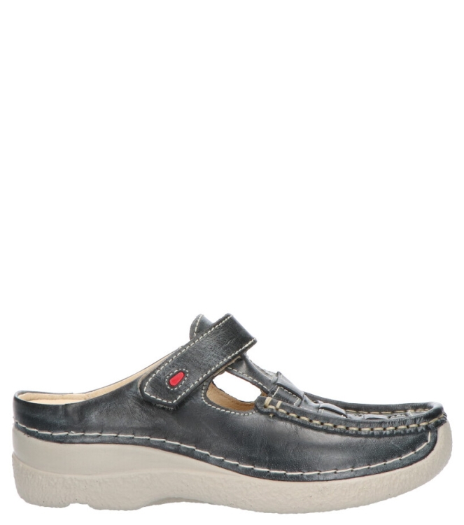 WOLKY <span>6237 Roll-summer 307 Black summer Arizona lea</span> 6237 Roll-summer 307 Black summer Arizona lea zwart - www.bremmerschoenen.info - Bremmer Schoenen
