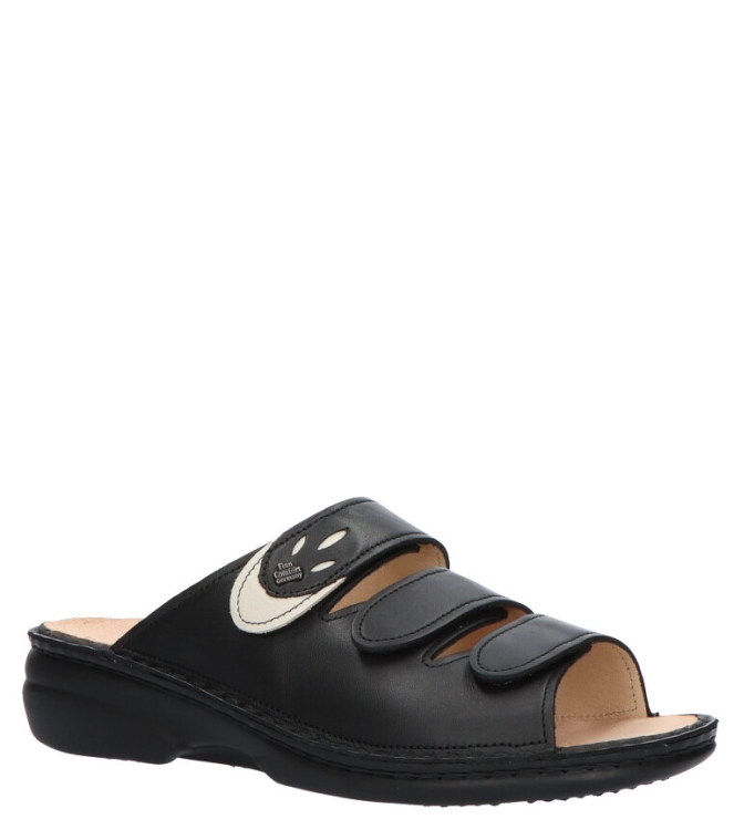 Finn Comfort slipper <span>2554 900418 KOS</span> 2554 900418 KOS zwart - www.bremmerschoenen.info - Bremmer Schoenen