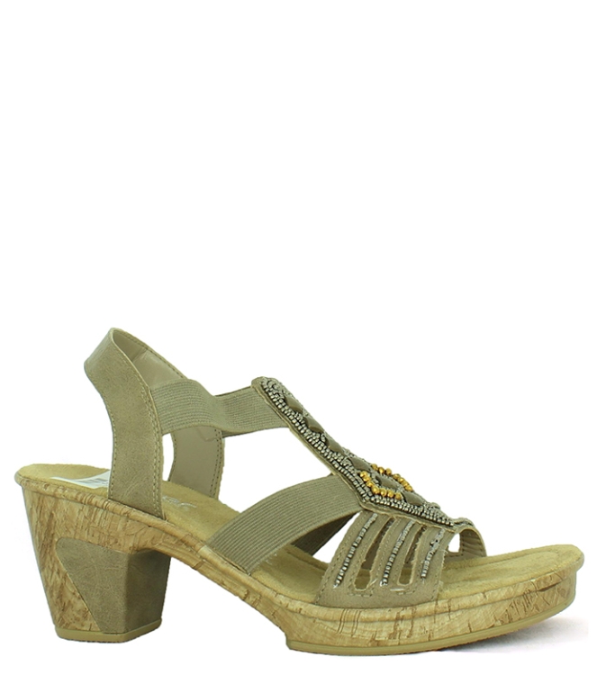 RIEKER SANDAAL <span>69713.64</span> 69713.64 beige - www.bremmerschoenen.info - Bremmer Schoenen