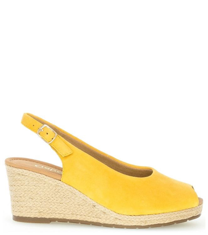 Gabor sandaal <span>46.580.22</span> 46.580.22 geel - www.bremmerschoenen.info - Bremmer Schoenen