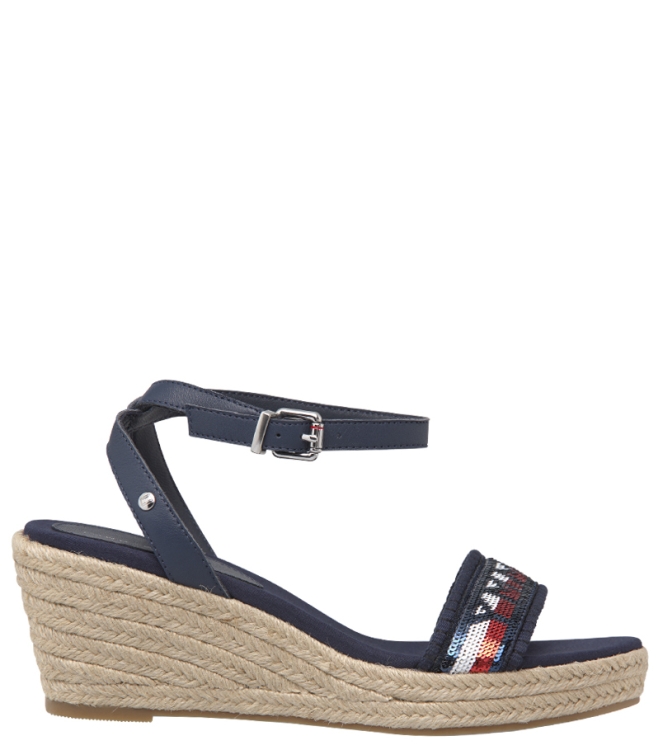 Tommy Hilfiger sandaal <span>FW0FW04934 DB9</span> FW0FW04934 DB9 blauw - www.bremmerschoenen.info - Bremmer Schoenen