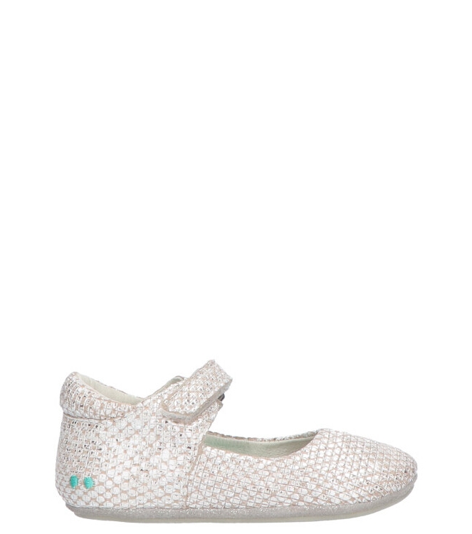 Bunnies JR Bandschoen <span>218110591</span> 218110591 zilver - www.bremmerschoenen.info - Bremmer Schoenen