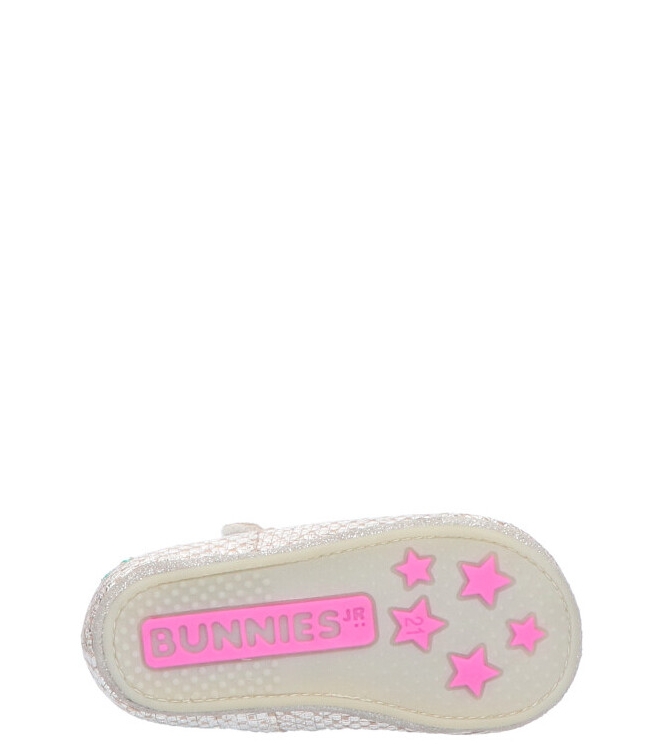 Bunnies JR Bandschoen <span>218110591</span> 218110591 zilver - www.bremmerschoenen.info - Bremmer Schoenen